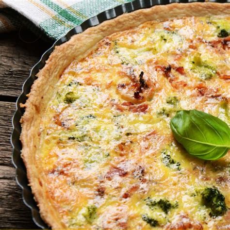 Classic Broccoli and Bacon Quiche - Colorado Proud Recipe of the Month ...