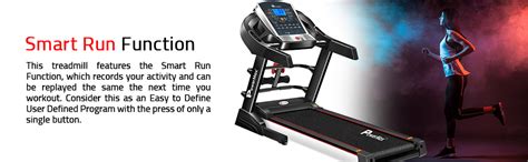 Buy PowerMax Fitness TDM-125S 2HP (4HP Peak) Motorized Treadmill with ...