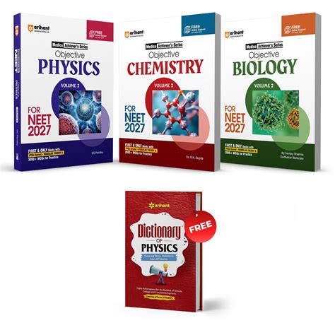 Combo of Objective Physics, Chemistry & Biology Vol. 2 | Medico Achiev ...