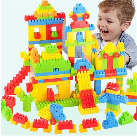 FunBlast DIY Plastic Building Blocks for Kids Puzzle Games for Kids ...