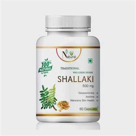 Buy NATURAL Shallaki For Skin Health & Asthma (60 Tablets) Online At ...