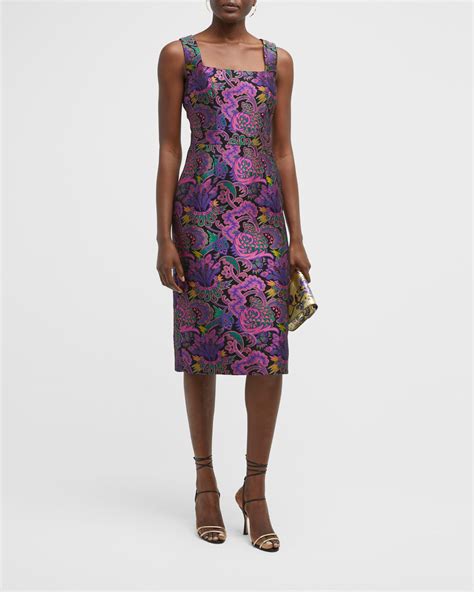 Toccin Sleeveless Bandeau Sheath Dress | Neiman Marcus