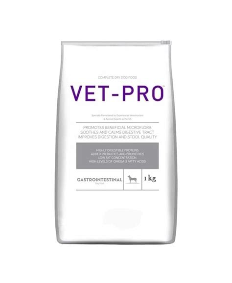 Vet-pro Gastrointestinal Dog Food 1kg(100g*10) Pouches : Amazon.in: Pet ...