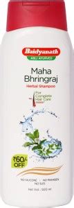 Baidyanath Maha Bhringraj 500ml Herbal Shampoo for Complete hair care ...