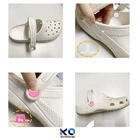 KOTESLLOE 8 PCS Croc Rivets Replacement, Croc Buttons for Shoes, Croc ...