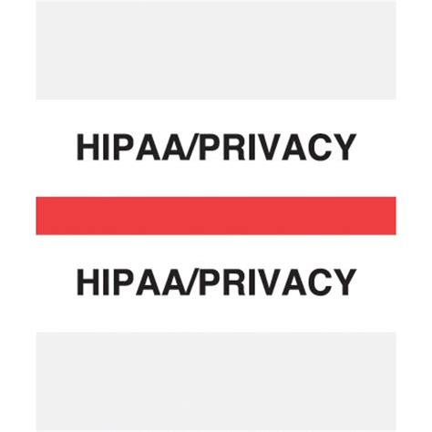 Medical Arts Press® Standard Preprinted Chart Divider Tabs, HIPAA ...