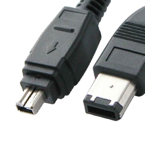 MX FIREWIRE IEEE 1394 CABLE 4 PIN MALE TO MX 6 PIN MALE CORD - 10 MTRS ...