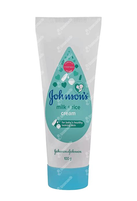 Johnsons Baby Milk Plus Rice Cream 100 Gm - Uses, Side Effects, Dosage ...