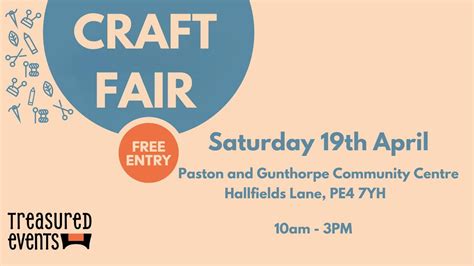 Easter Creators Craft Fair, Paston And Gunthorpe Community Centre ...