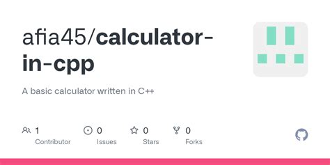 C++ Calculator Program 的图像结果