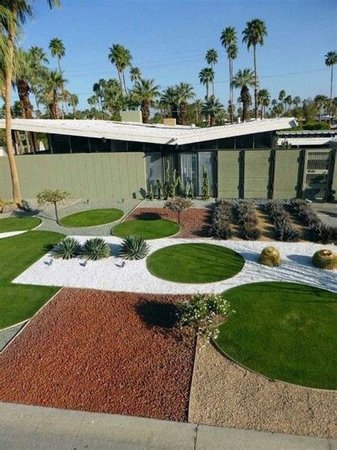 mid century modern landscaping