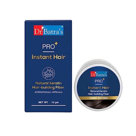Buy Dr Batra's Pro+ Instant Hair Natural Keratin Hair Building fibre ...