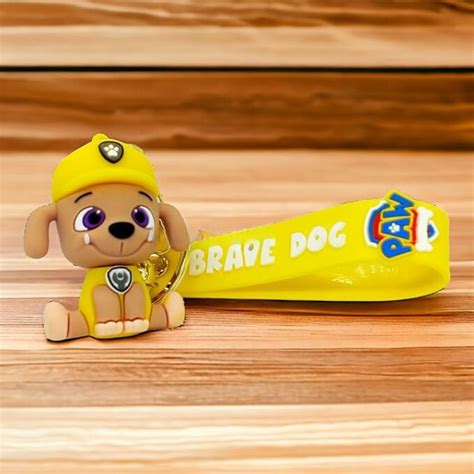 Smifu Cute 3D Paw Patrol Keychain (Brave Dog) – Juplay World