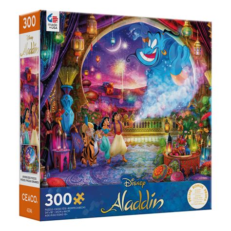 Buy Ceaco - Disney - Aladdin - 300 Piece Interlocking Jigsaw Puzzle ...