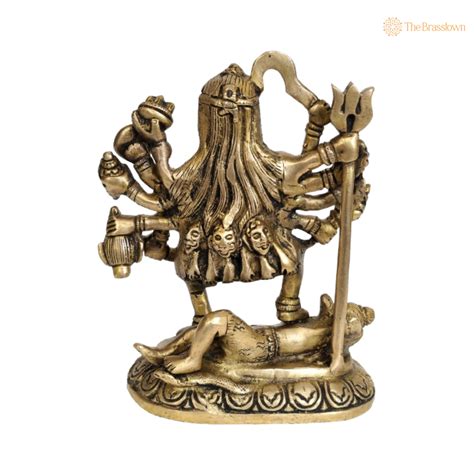 Goddess Kali Idol 6 Inch closeup – intricate craftsmanship