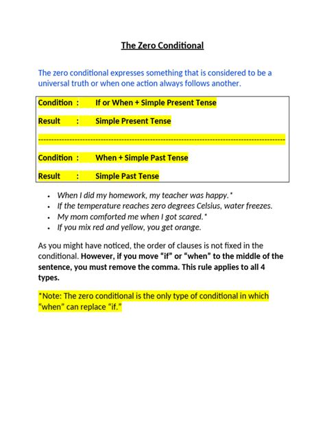 Zero Conditional 的图像结果