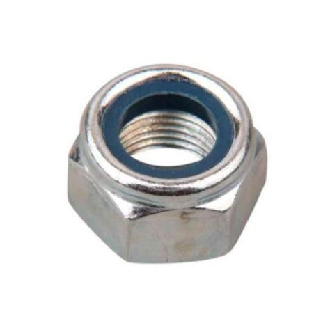 Metric 304 Stainless Steel Heavy Hex Nylock Nuts (M10-M24) Pack of 10 ...