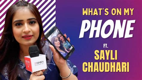 Sayli Chaudhari: You would find maximum food delivery apps on my phone