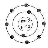 Identify the Mg2+ion from the following figures where, n and p ...