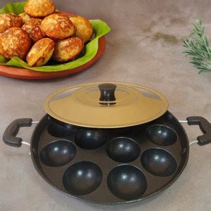 voltra Appam Patra Paniarakkal with Lid 1 L capacity 23 cm diameter ...