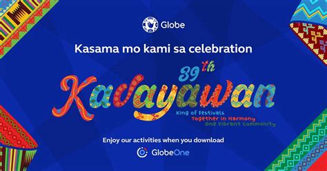 Globe Kadayawan 2024, SM Lanang, Davao City, 15 August to 18 August ...