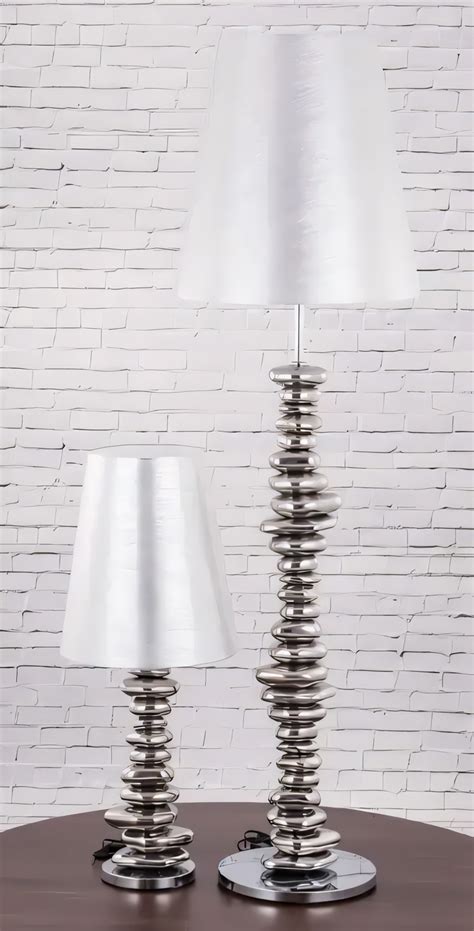 Forever Zen (Chrome) Ceramic Table Lamp – The Jhoomar Store