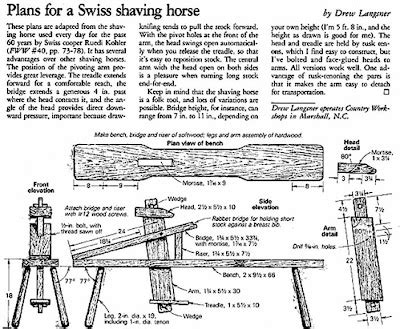 Shaving Horse Tutorial 的图像结果