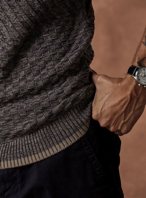 Buy Vulcan Brown Pullover | Casual Brown Structure Shirts for Men ...