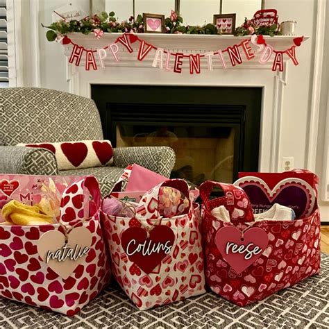 Valentine's Day Name Tags / Wooden Heart Name Tags / Wooden Name Labels ...