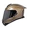 Steelbird SBH-57 Fighter ISI and DOT Certified Full Face Helmet for Men ...