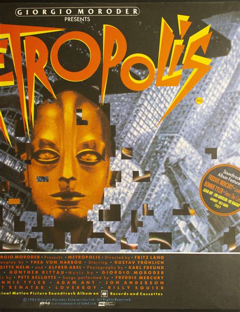Giorgio Moroder Metropolis 的图像结果