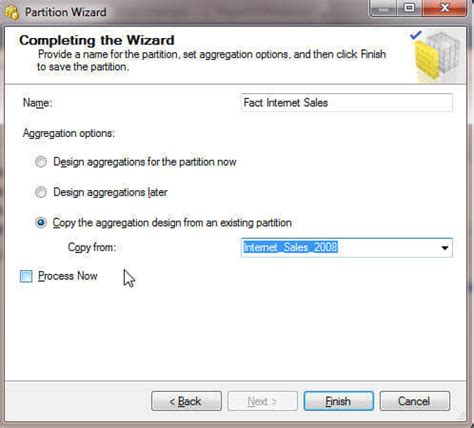 SSMS Partition Wizard 的图像结果