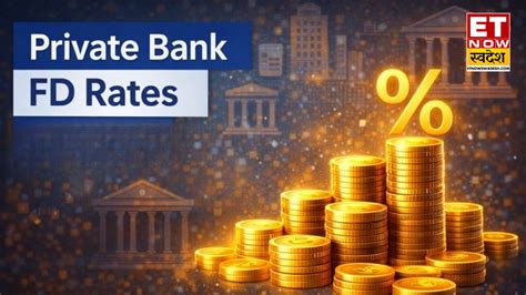 Fixed Deposit, FD rates: 3 साल में 7.20 प्रतिशत तक ब्याज! इन प्राइवेट ...