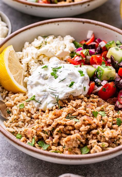 Greek Chicken Bowls - Recipe Runner