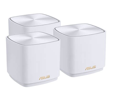ASUS ZenWiFi AX Mini (XD4S) AX1800 Router Dual Pack Black