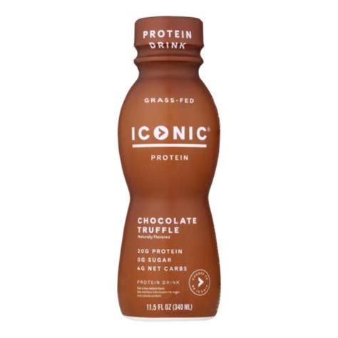 Buy Iconic Protein Shake - Chocolate Truffle - Case of 12 - 11.5 Fl oz ...