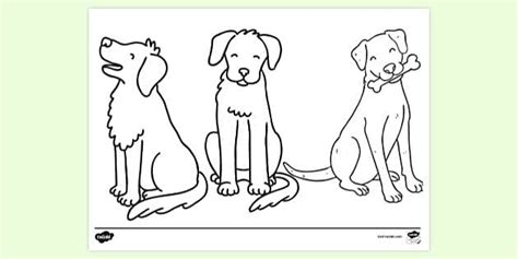 Free Printable Dog Colouring Page | Colouring Sheets