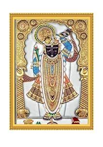 HELGA Shreenathji Maharaj Nathdwara photo frame/Lord Shrinathji Wall ...