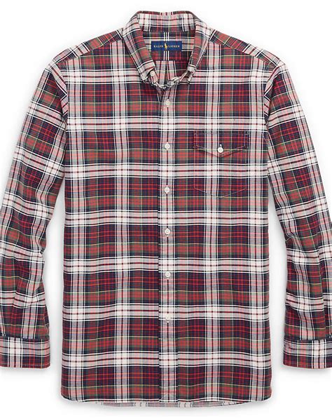 The Iconic Plaid Oxford Shirt for Men | Ralph Lauren® IN