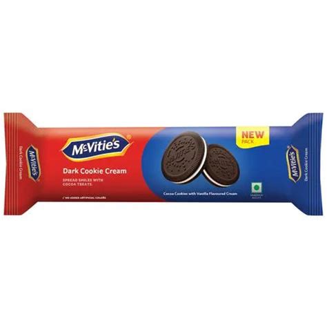 Mcvities Dark Cookie Cream, 120 g – Fetch N Buy