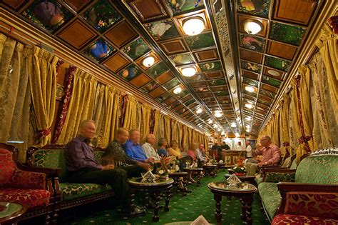 Bilder vom Palast auf Rädern (Palace on Wheels), Photos vom Luxus Zug ...