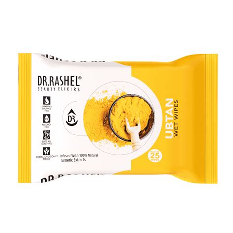 Ubtan Face Wet Wipes – Dr.Rashel
