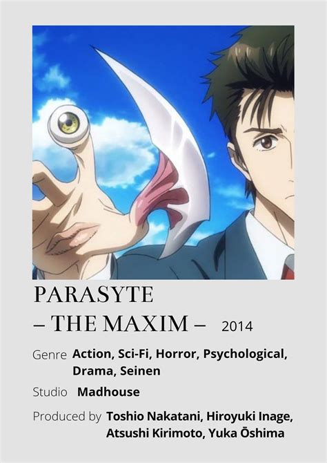 Parasyte - The Maxim