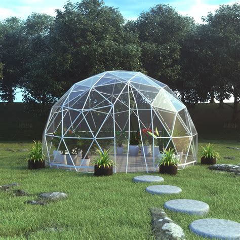 Lumen & Forge Geodesic Greenhouse Dome Kit for Large Backyard or ...