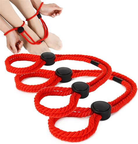 Amazon.com: 2pcs Handcuffs Sex Bed Set Adults Couples Bondage Gear ...