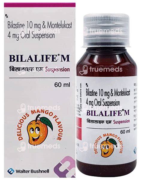 Bilalife M Oral Suspension 60ml - Uses, Side Effects, Dosage, Price ...