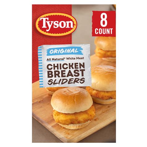 Tyson Frozen Original Chicken Breast Sliders - Shop Sandwiches at H-E-B
