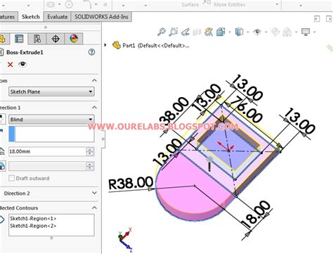 SolidWorks Basic Drawing 的图像结果