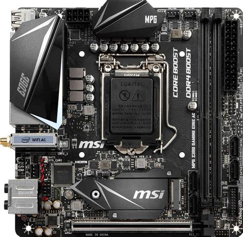 MSI MPG Z390I Gaming Edge AC Wi-Fi Motherboard Price in India, Full ...