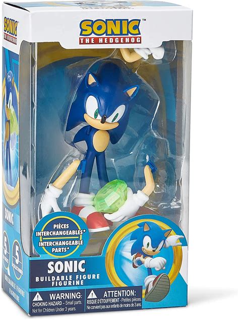Sonic the Hedgehog Buildable Action Figures (Sonic) - Walmart.com